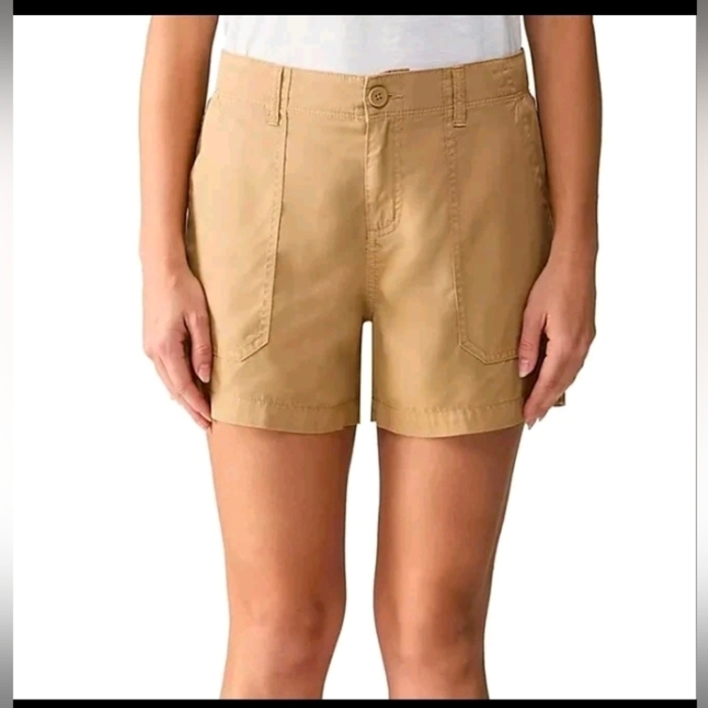 Social Standard By Sanctuary Fortune Tencel Shorts Tan Women’s